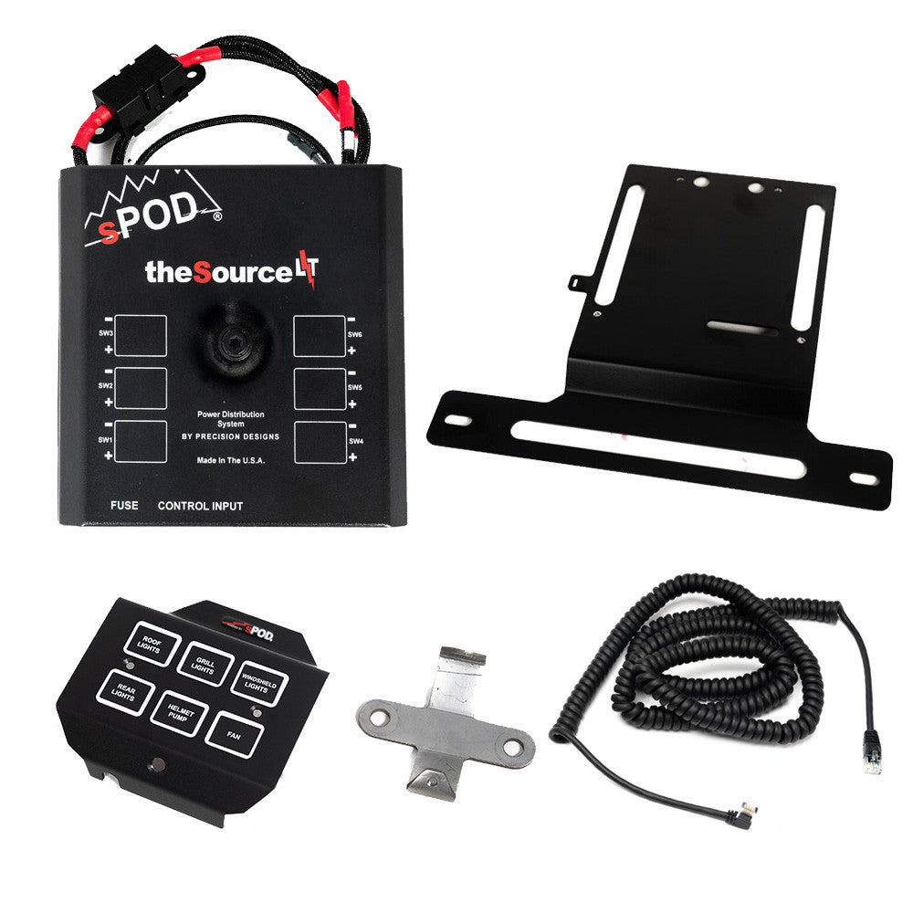 SourceLT/Mini6 Steering Wheel Mount Kit - Polaris RZR Pro R/Turbo R 2022-2024; Pro XP 2020-2024