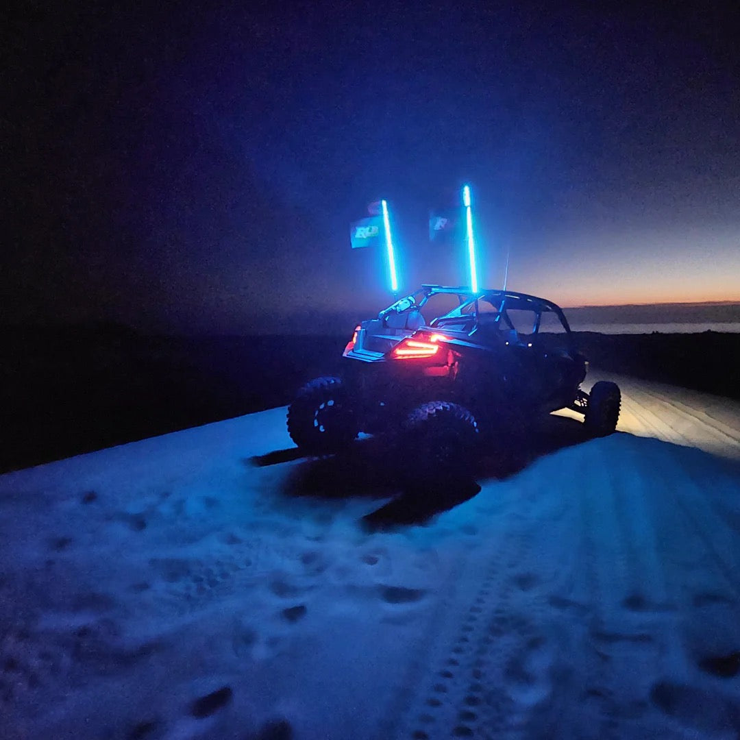 RLB Motorsports Plug and Play Carbon Fiber LED whips