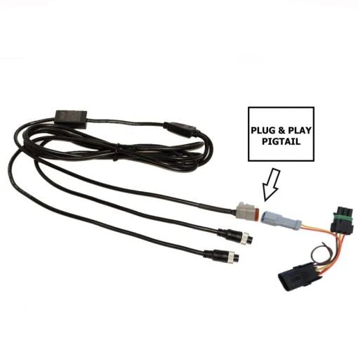 RLB Motorsports Plug and Play Carbon Fiber LED whips