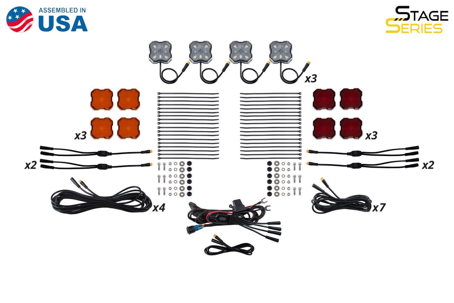 Diode Dynamics Single Color LED Rock Light Kits