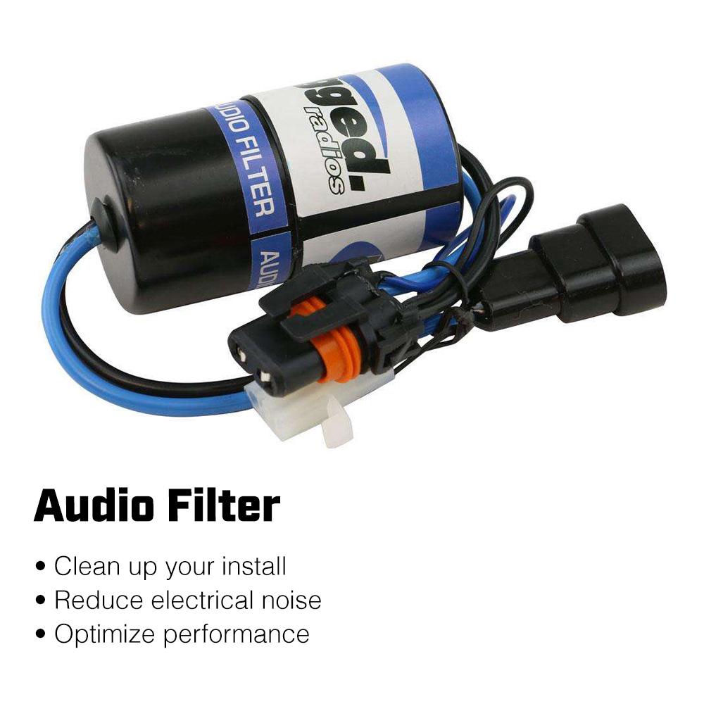 Waterproof GMRS Radio - Honda Talon STX STEREO Complete UTV Communication Intercom Kit