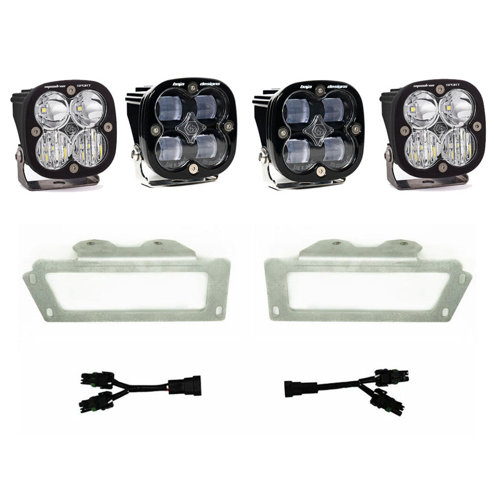 Ram 2500/3500 Fog Lights SAE Fog Pocket Kit 10-18 RAM 1500 09-12 Ram 2500/3500 Baja Designs