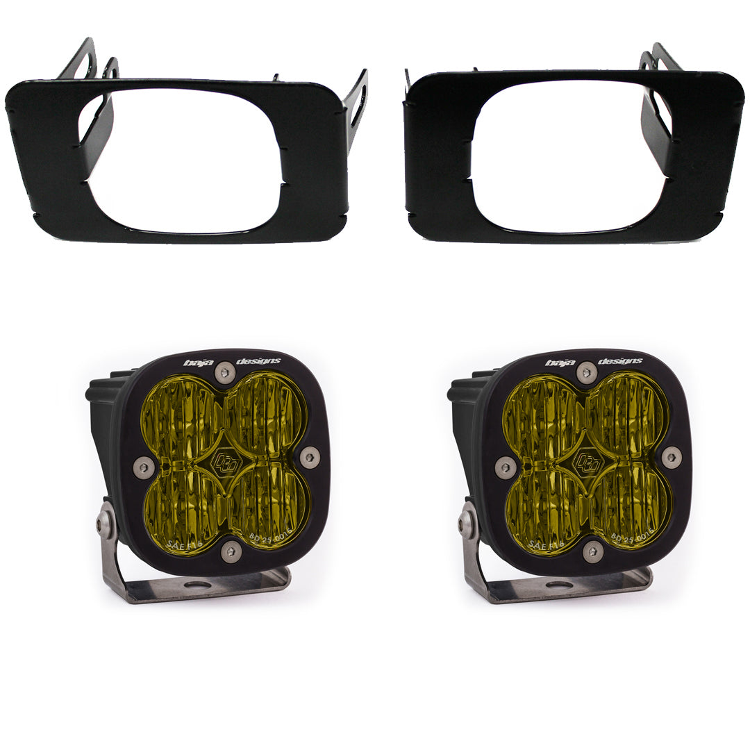 Super Duty Fog Lights SAE Amber FPK 17-18 F-150 Baja Designs