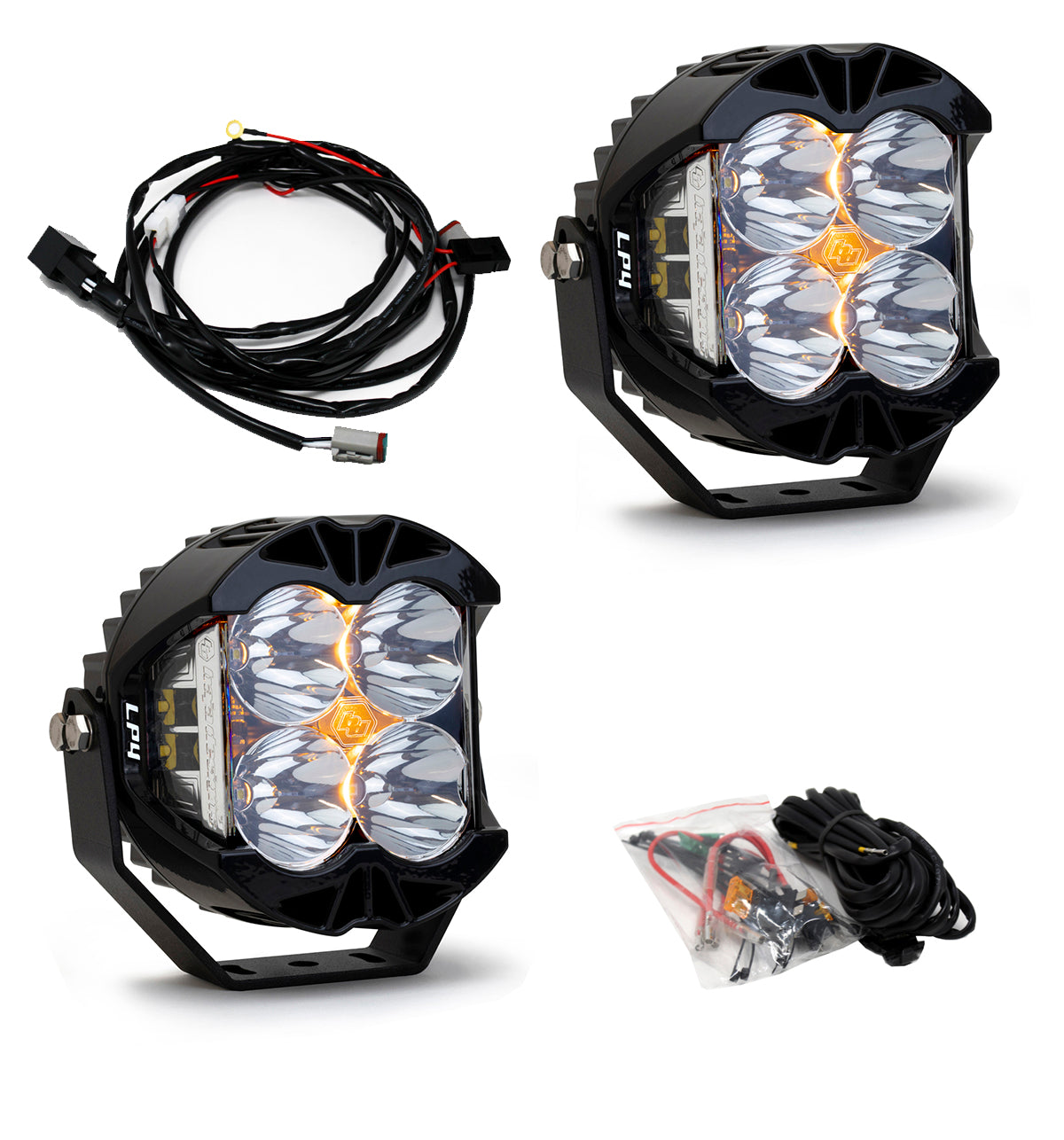 Baja Designs LP4 Pro LED Light Pod - pair