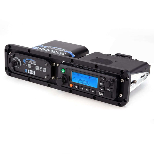 Dash Mount Horizonal for RDM-DB Radio and Intercom - Billet Aluminum