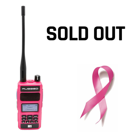 Pink Rugged R1 Business Band Handheld - Digital and Analog