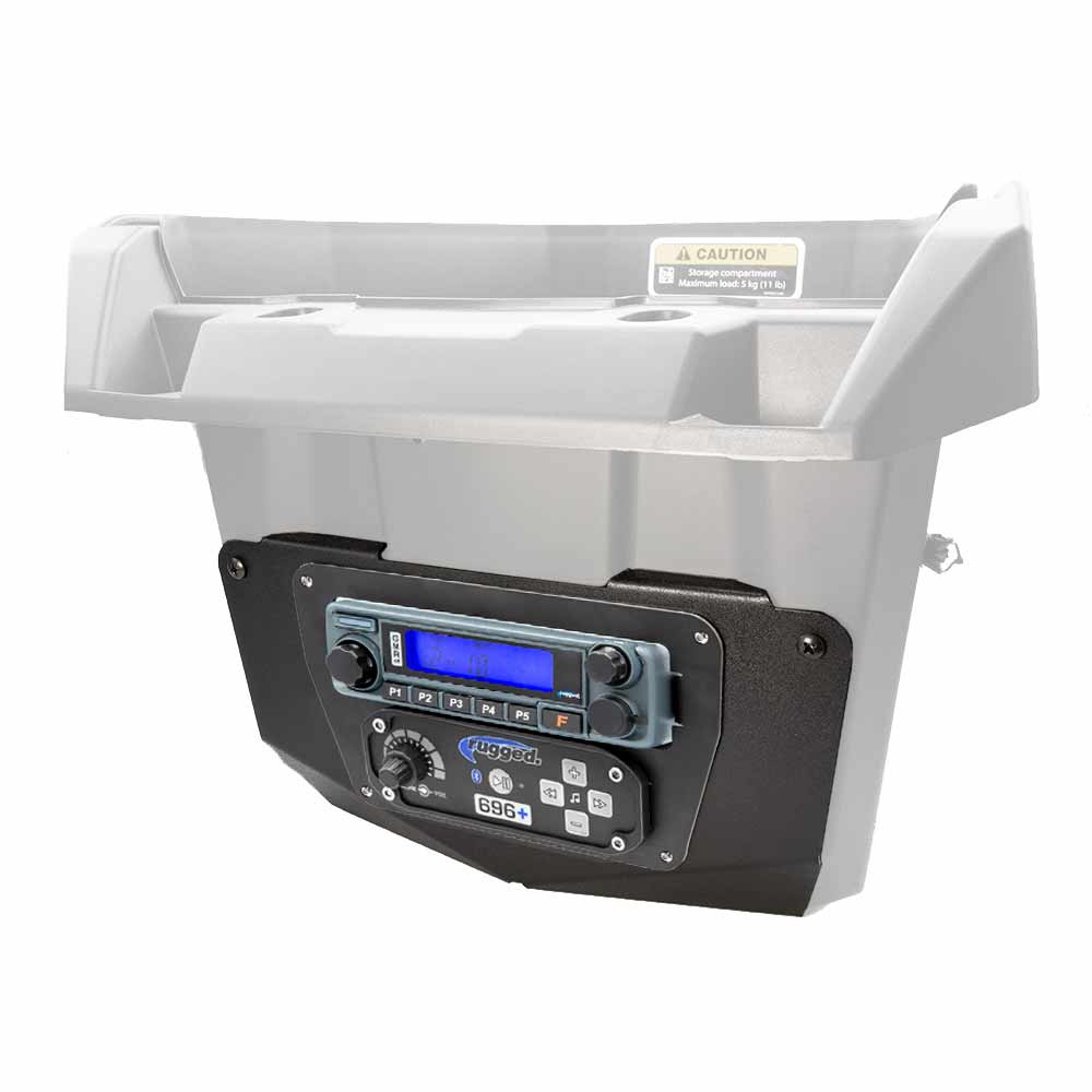 POWERHOUSE 45 - Watt GMRS Radio Can-Am Commander Maverick Complete UTV Communication Intercom Kit