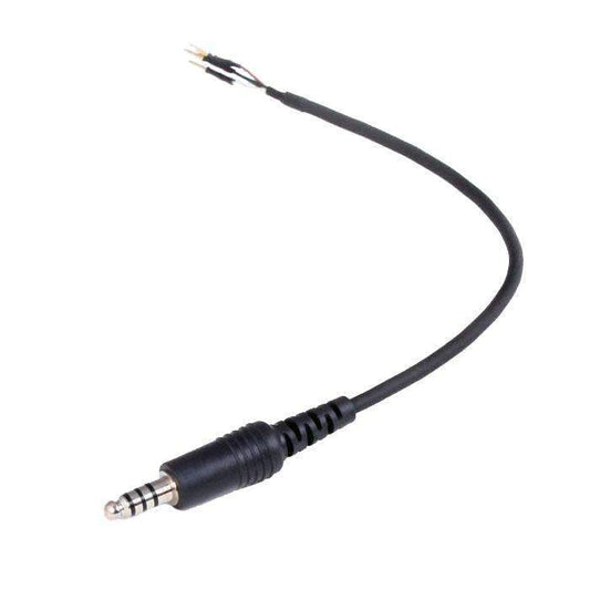 Replacement Helmet Kit Straight Cord with IMSA, OFFROAD, and Peltor Plug