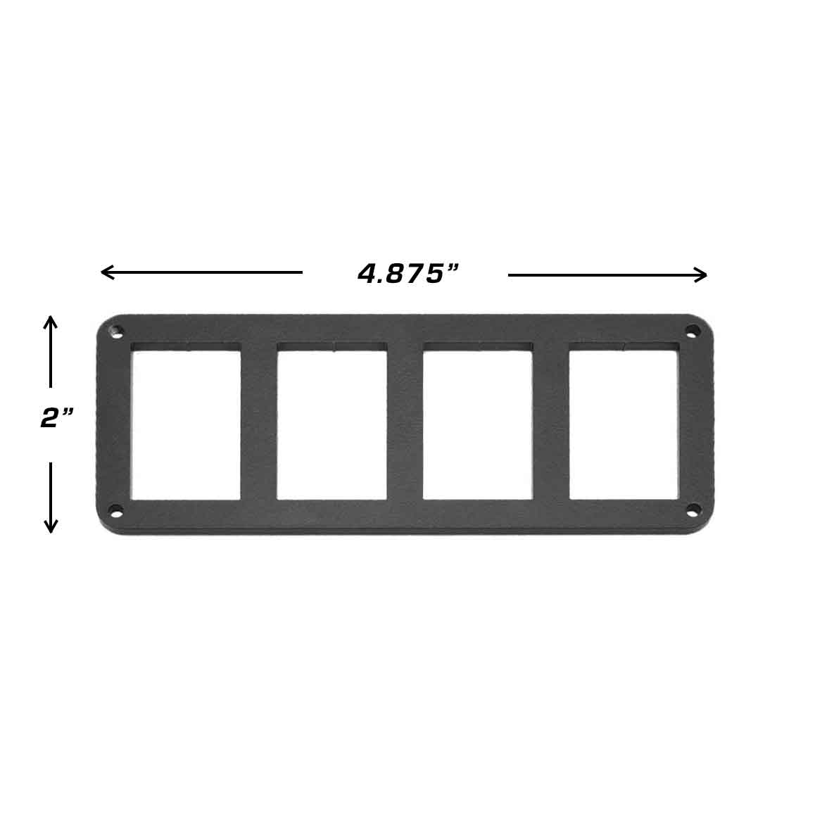 Rocker Switch Panel Bezel for OBS Ford Bronco, F150, & F250 Dash