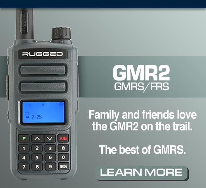 Rugged GMR2 GMRS/FRS Handheld Radio Trade In - Grey