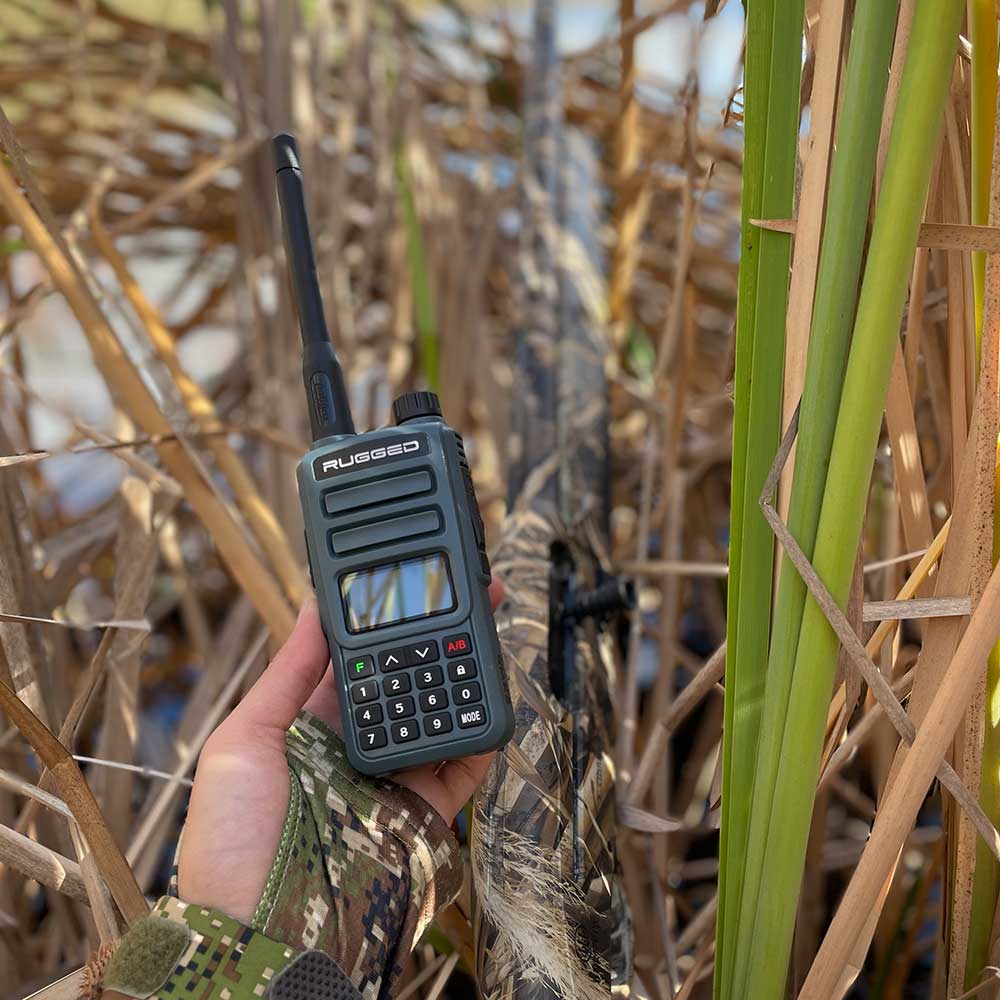 Rugged GMR2 GMRS/FRS Handheld Radio Trade In - Grey