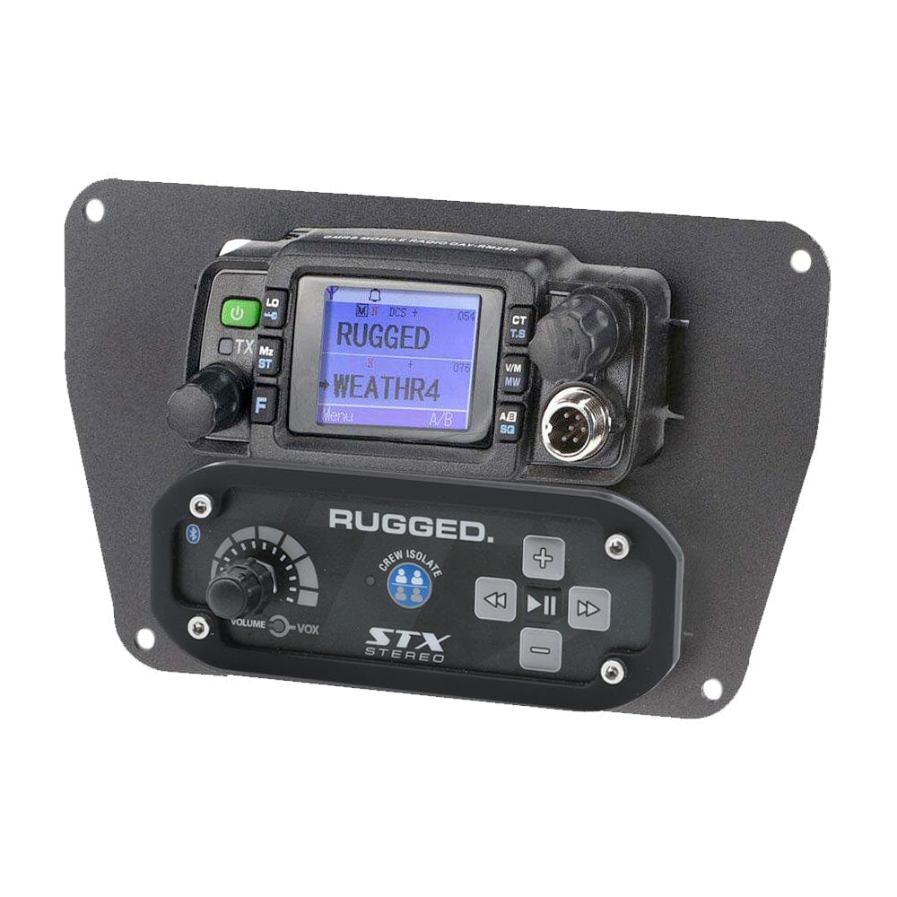 Waterproof GMRS Radio - Can-Am Commander STX STEREO Complete UTV Communication Intercom Kit